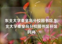 东北大学秦皇岛分校图书馆,东北大学秦皇岛分校图书馆开馆时间